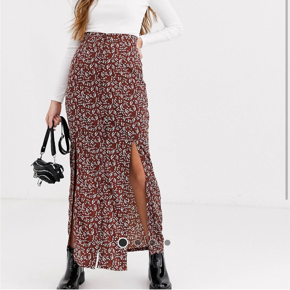 Maxi Floral Skirt